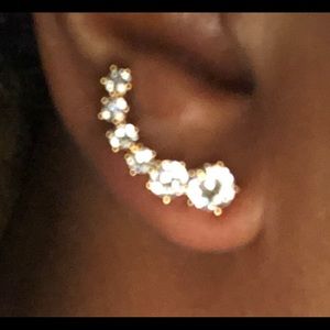 Gold Post Earrings